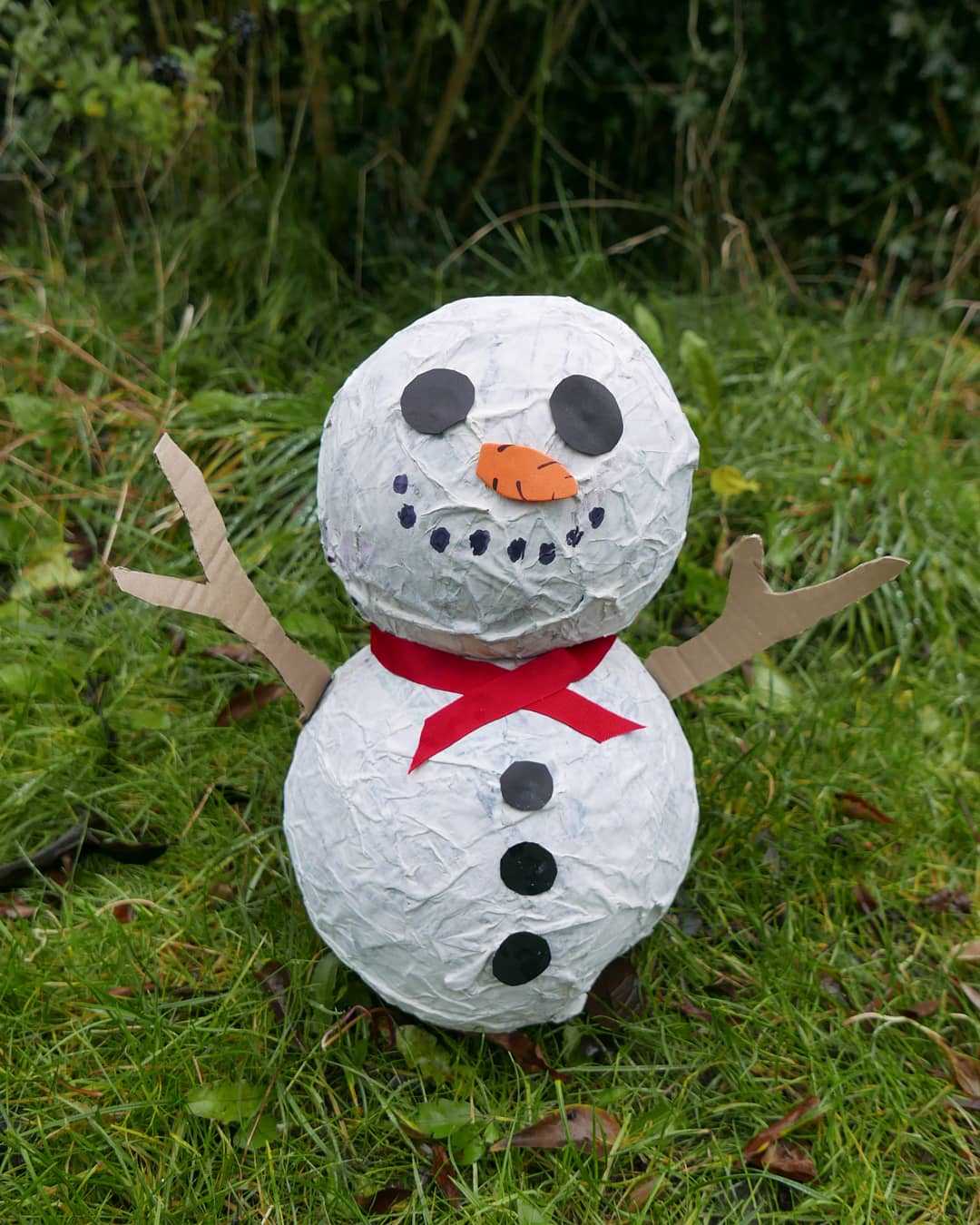 Christmas paper mache craft ideas – Childsplayabc ~ Nature is our playground