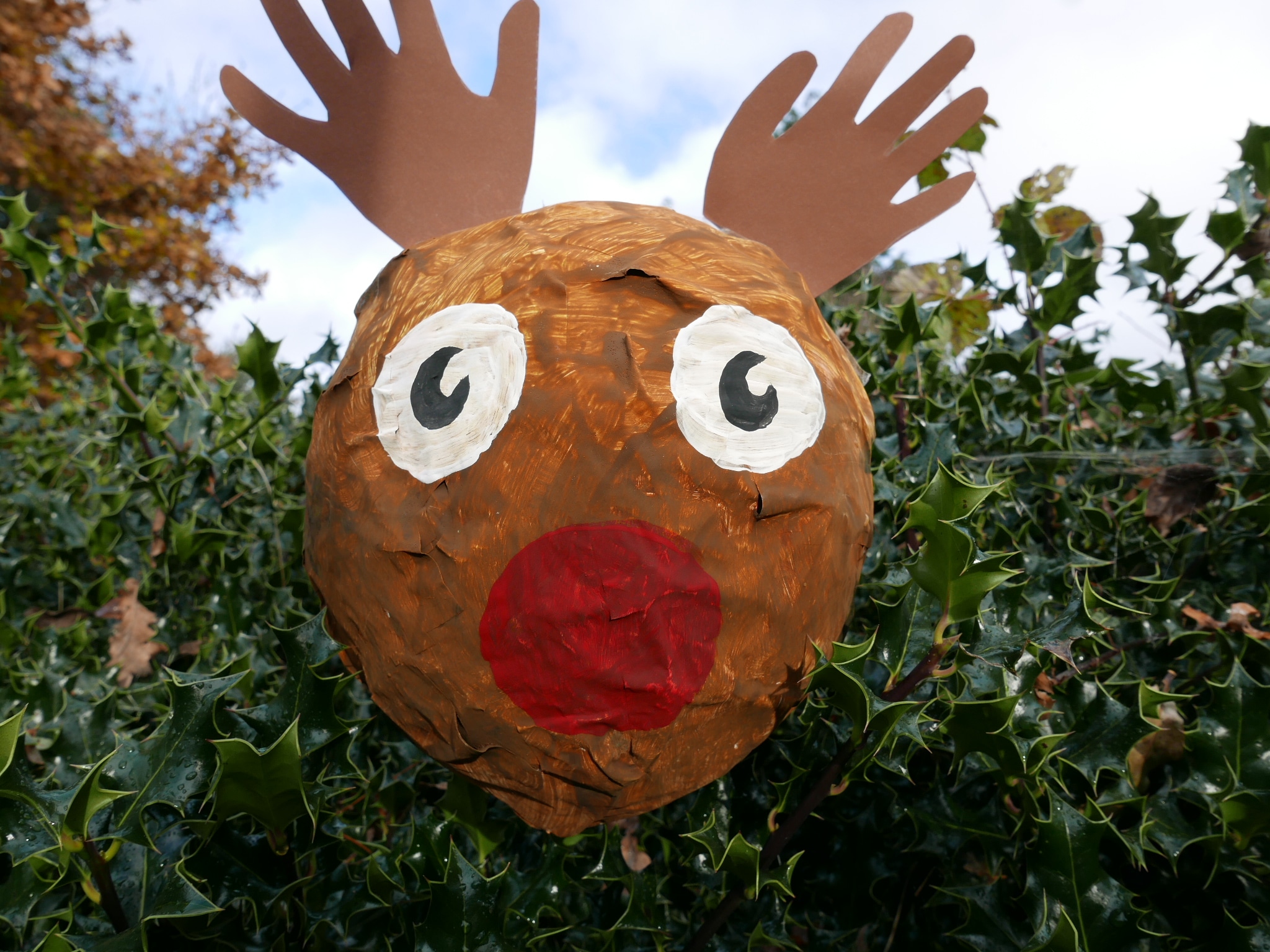 Christmas paper mache craft ideas – Childsplayabc ~ Nature is our playground